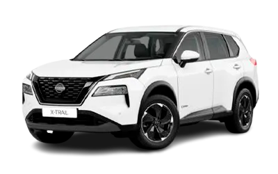 Nissan X-Trail Model Foto del nissan x-trail blanco en fondo transparente