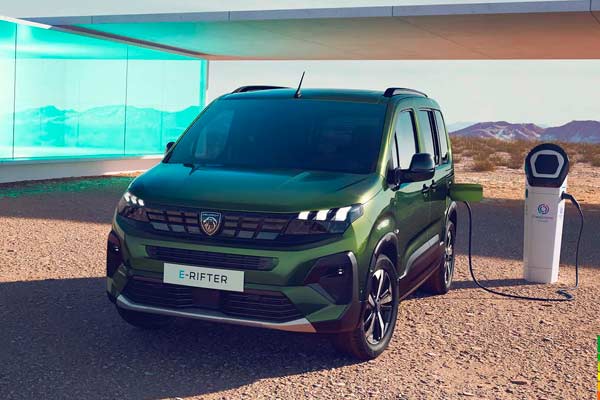 Autonomia Peugeot e-rifter