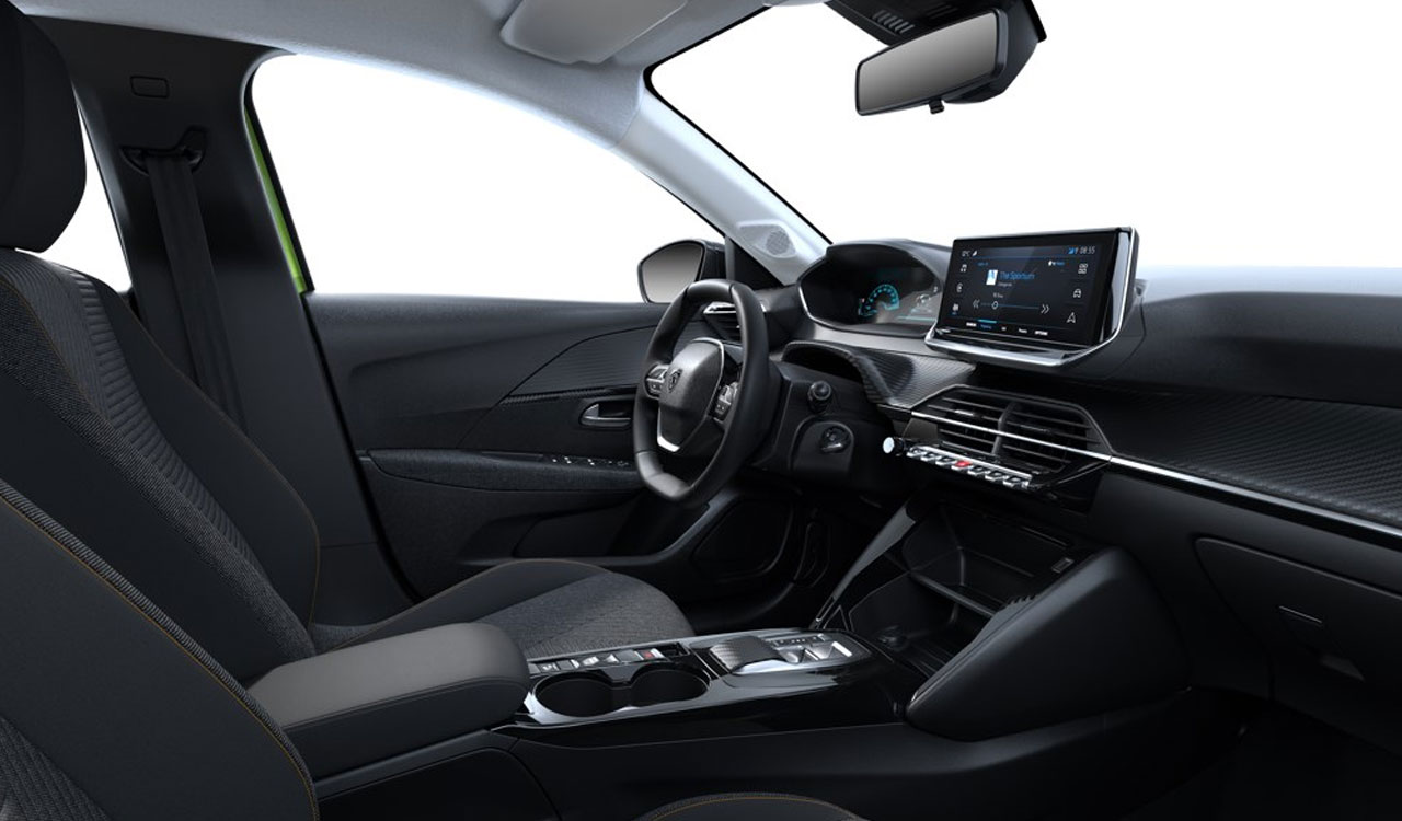 Interior Peugeot 208 eléctrico Interior Peugeot 208 electrico