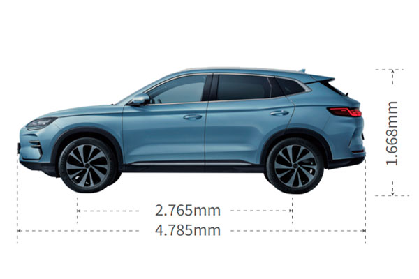 Medidas BYD Seal U Medidas BYD Seal U