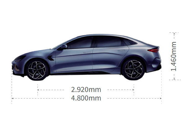 Medidas BYD Seal Medidas BYD Seal