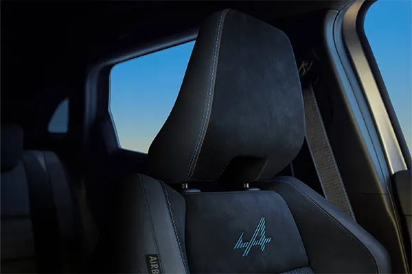 Foto del asiento de piloto del Renault Austral