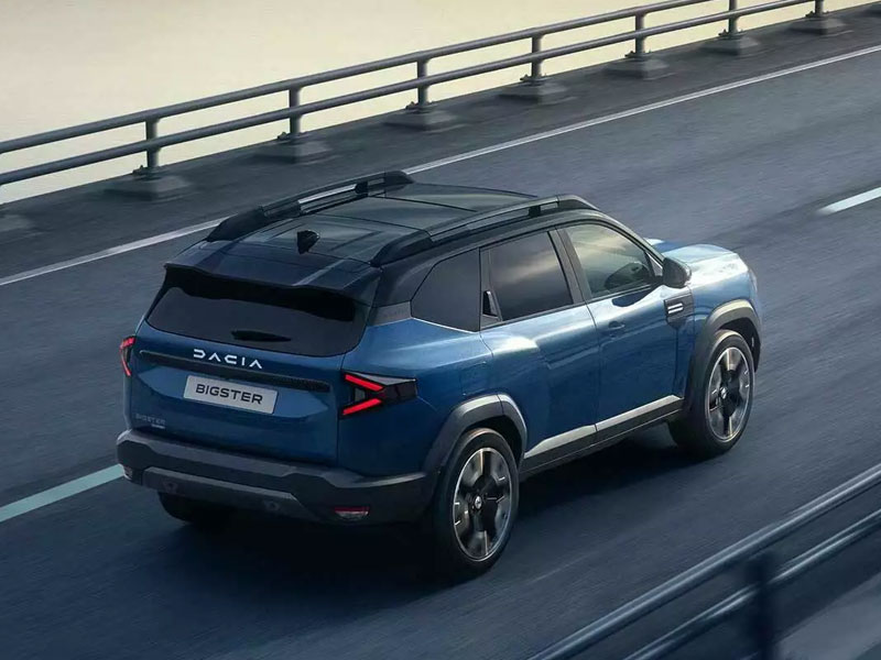 Dacia Bigster road Dacia Bigster