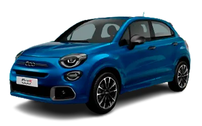 Fiat 500 con fondo transparente
