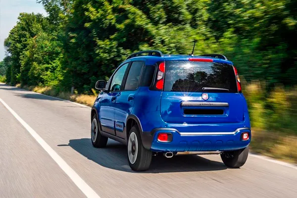 Foto Fiat Panda Pandina en la carretera visto de atrás