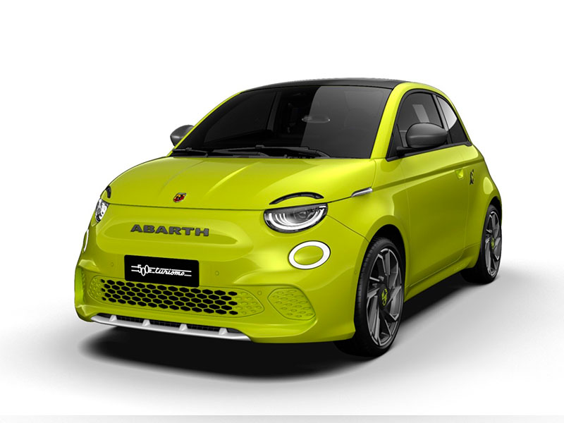 Abarth 500 verde elecgrico