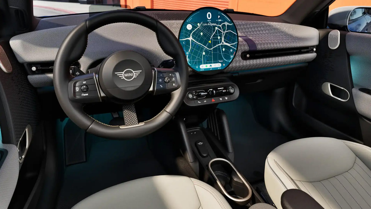 Interior MINI Cooper Electrico Interior MINI Cooper Electrico