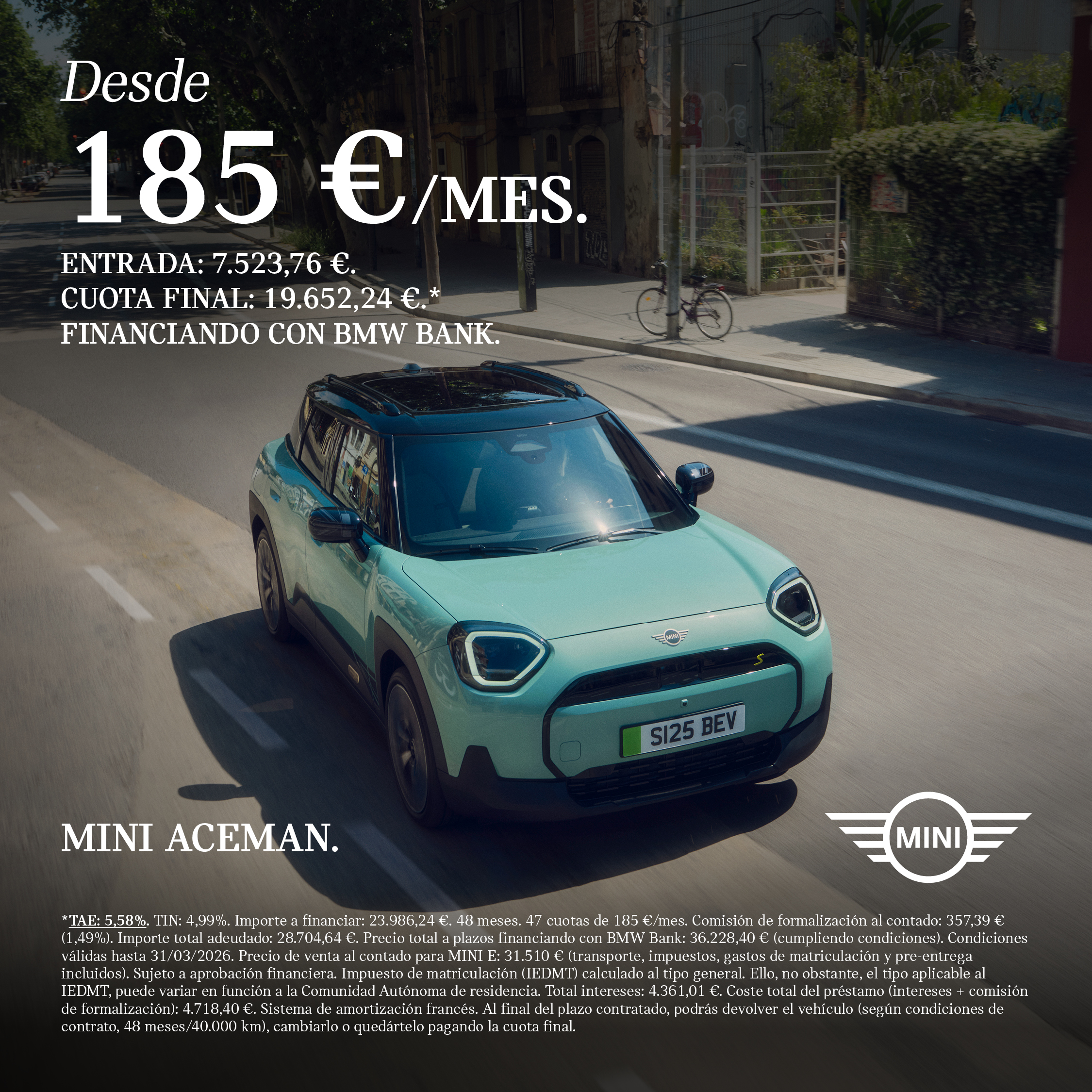 MINI Aceman 100 Electrico