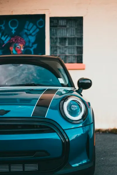 Mini cooper verde banner
