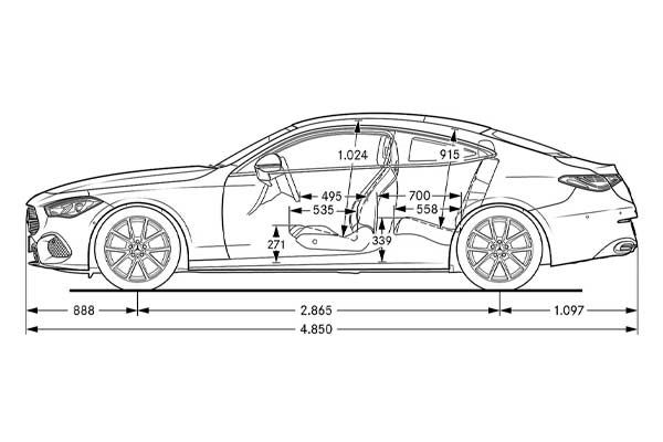Medidas-Mercedes-CLE-coupe