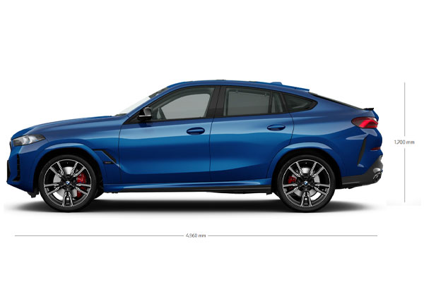 Medidas BMW X6 Medidas BMW X6