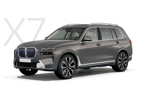 The BMW X7 The BMW X7