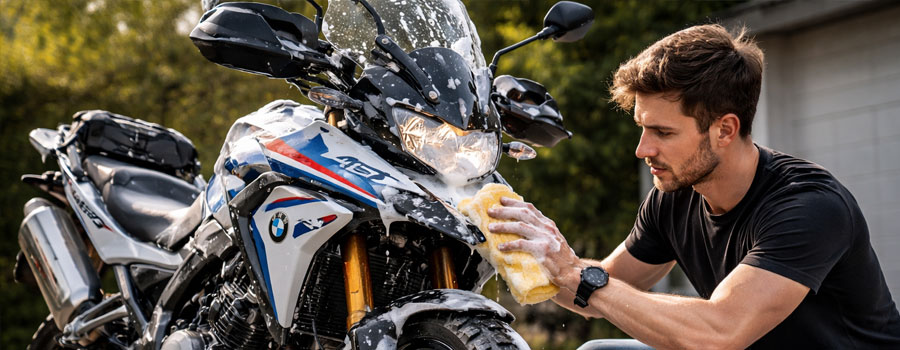 Limpieza motorrad