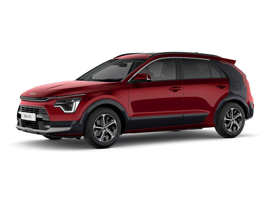 Kia Niro HEV de segunda mano Kia Niro Hibrido Rojo