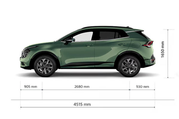 Dimensiones Kia Sportage Dimensiones Kia Sportage