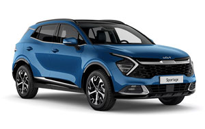 Kia Sportage hibrido azul