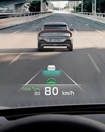 Pantalla Frontal EV6 EV6 Pantalla frontal con ra