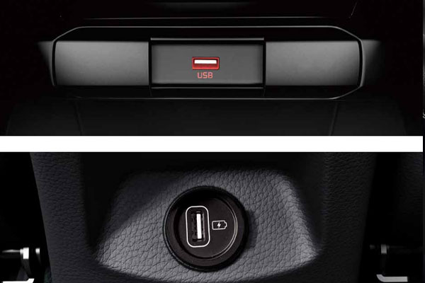 cargadores-usb stonic Cargadores usb kia stonic