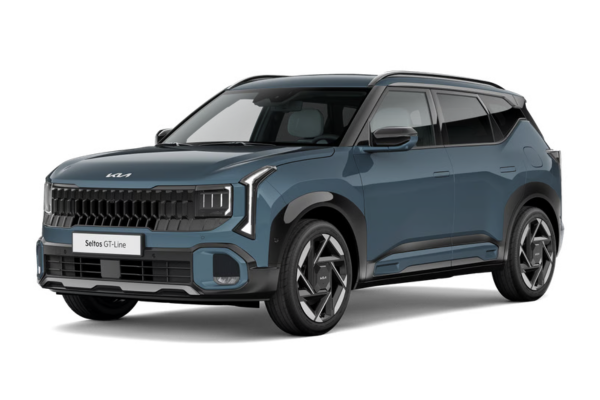 Kia Seltos GT-Line en color Denim Blue